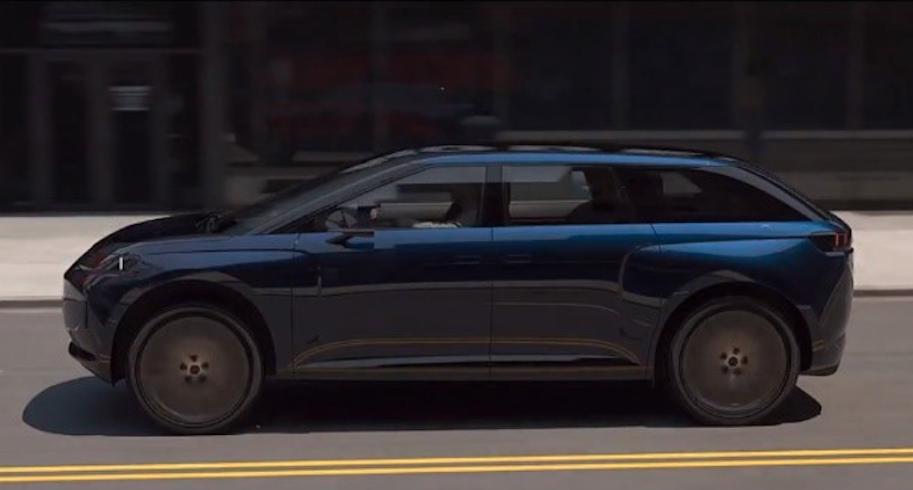 Dyson electric car exterior